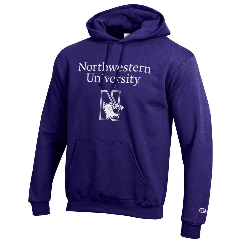 Northwestern University Mens Pullover Hoodie